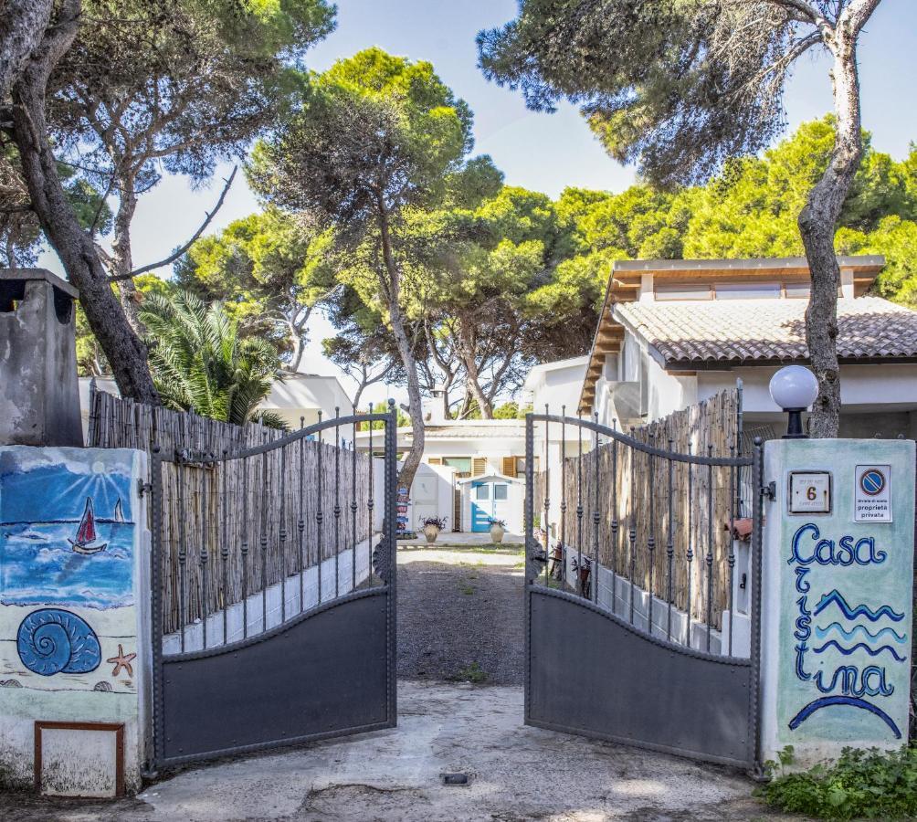 Vila Casa Cristina Porto Pino Exteriér fotografie